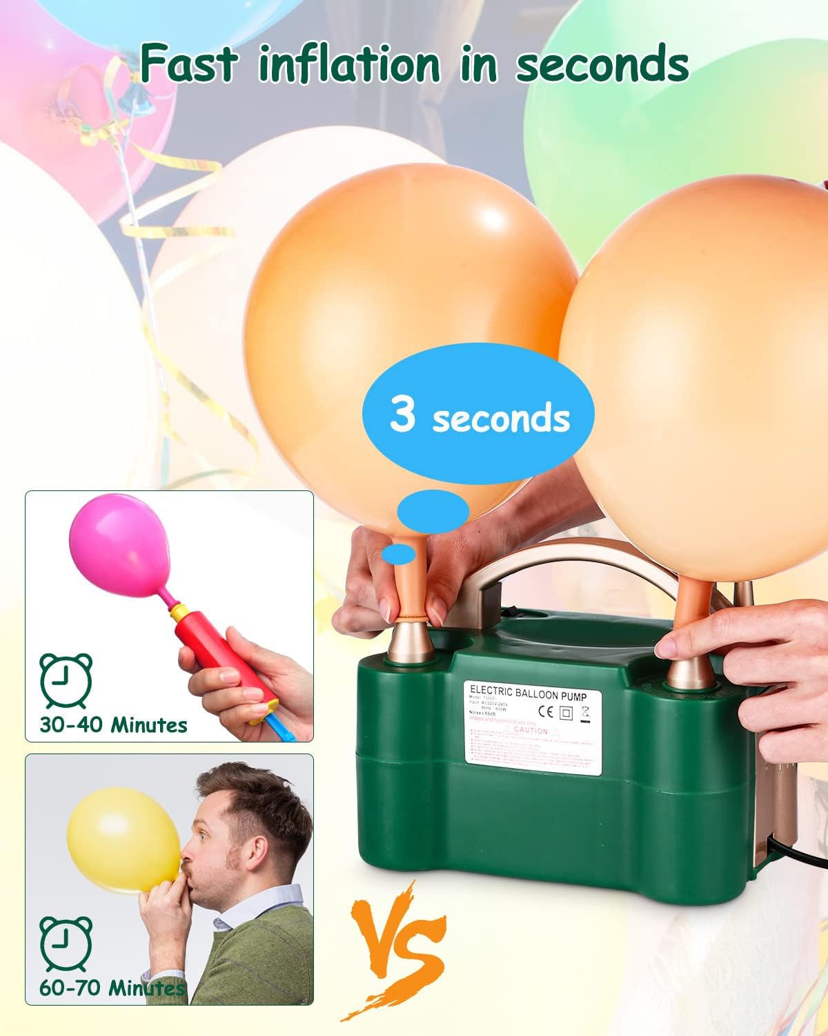 Ballonpumpe elektrisch – Bild 4