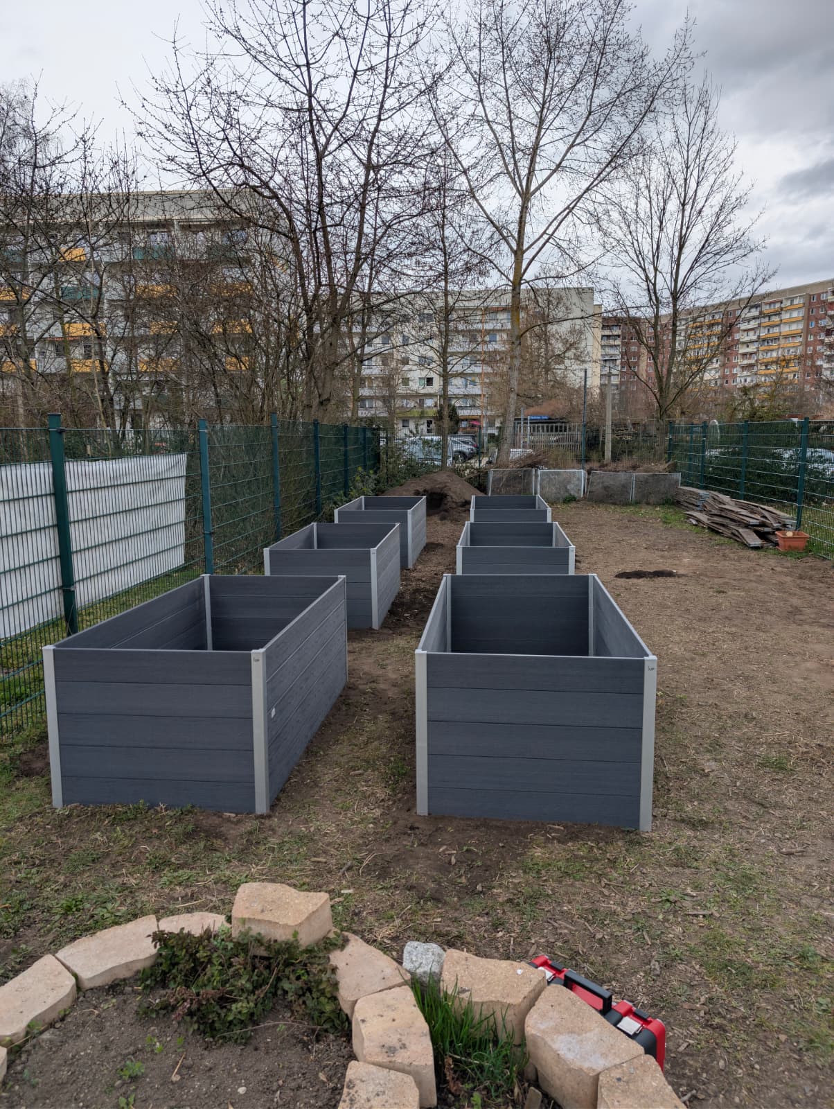 Hochbeete für den Schulgarten